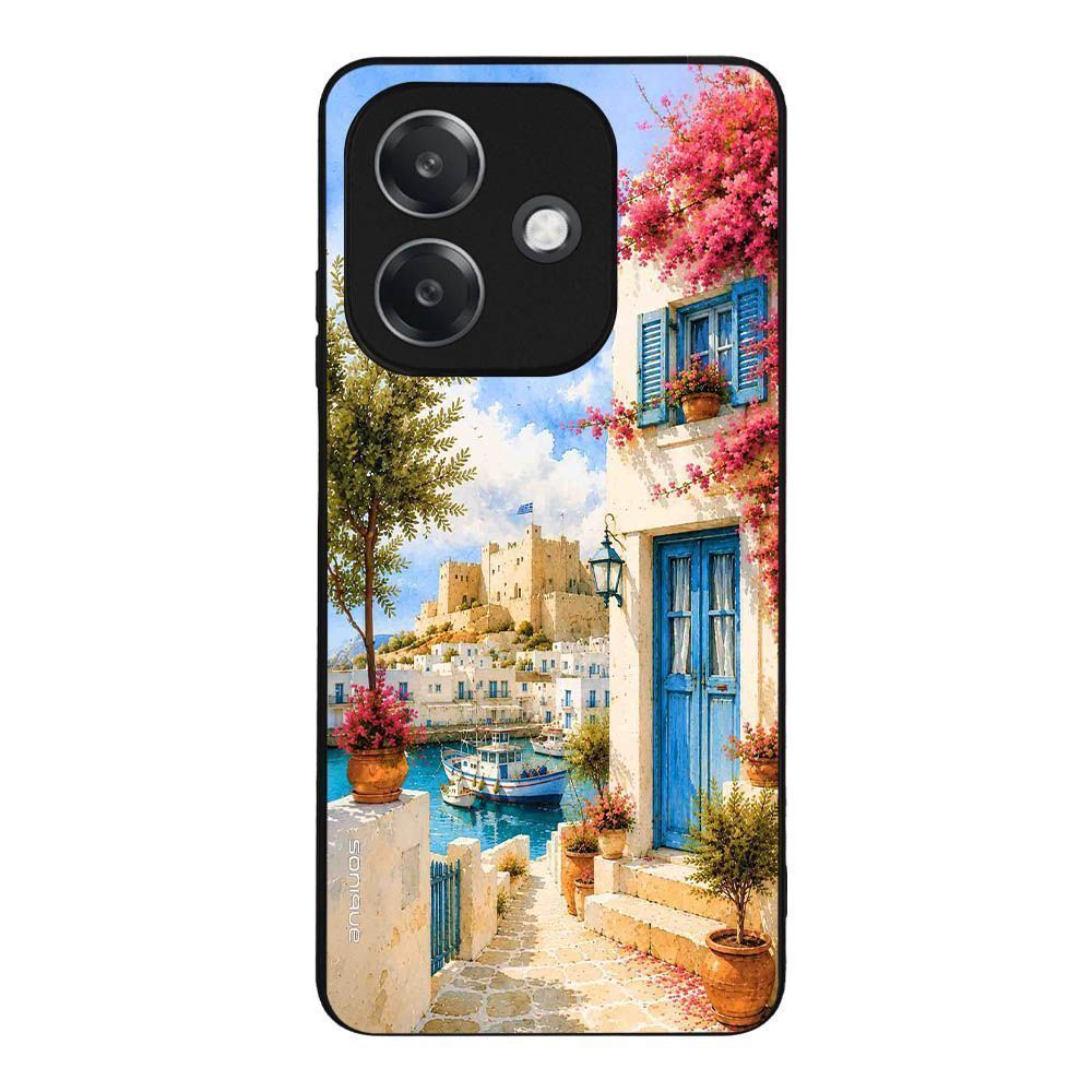 Θήκη SoniqueGreek Island Muse Series για Oppo A40 Ροδίτικο Λιμάνι