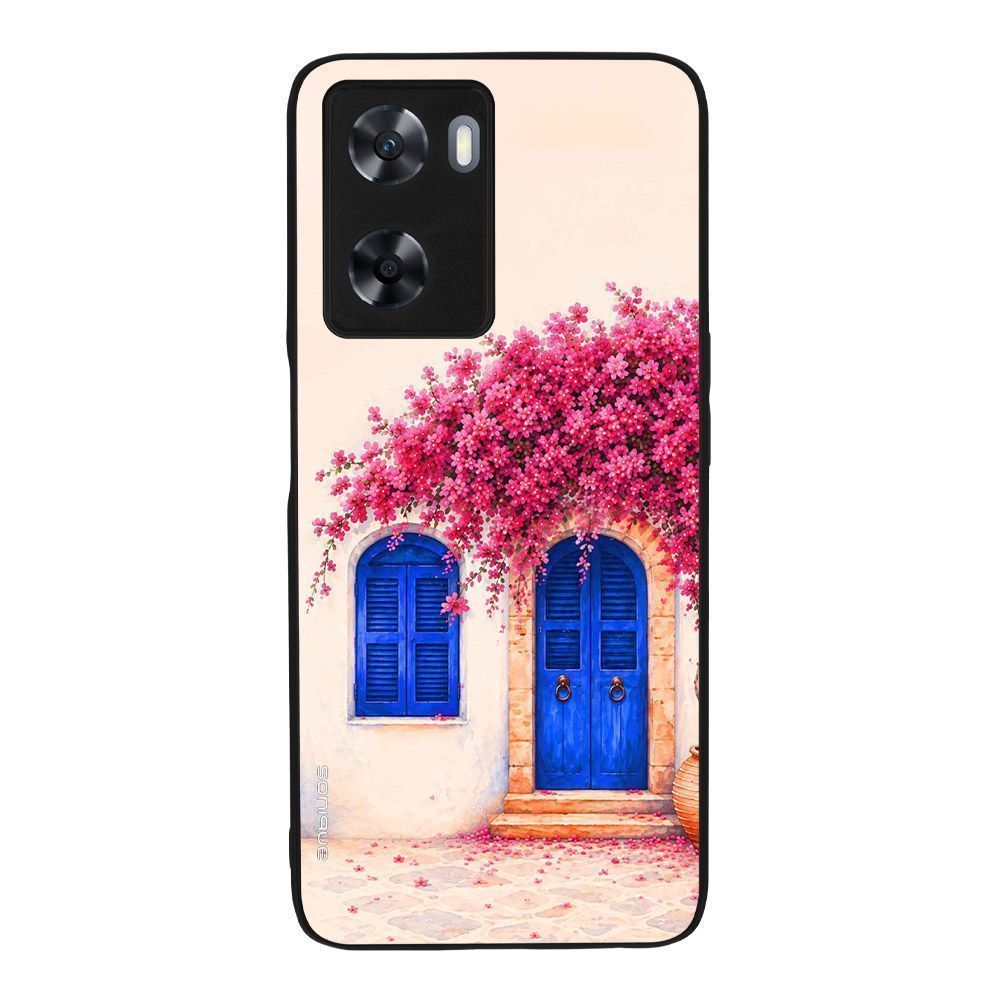 Θήκη SoniqueGreek Island Muse Series για Oppo A57 4G / Oppo A57s Ροζ Μπουκαμβίλια