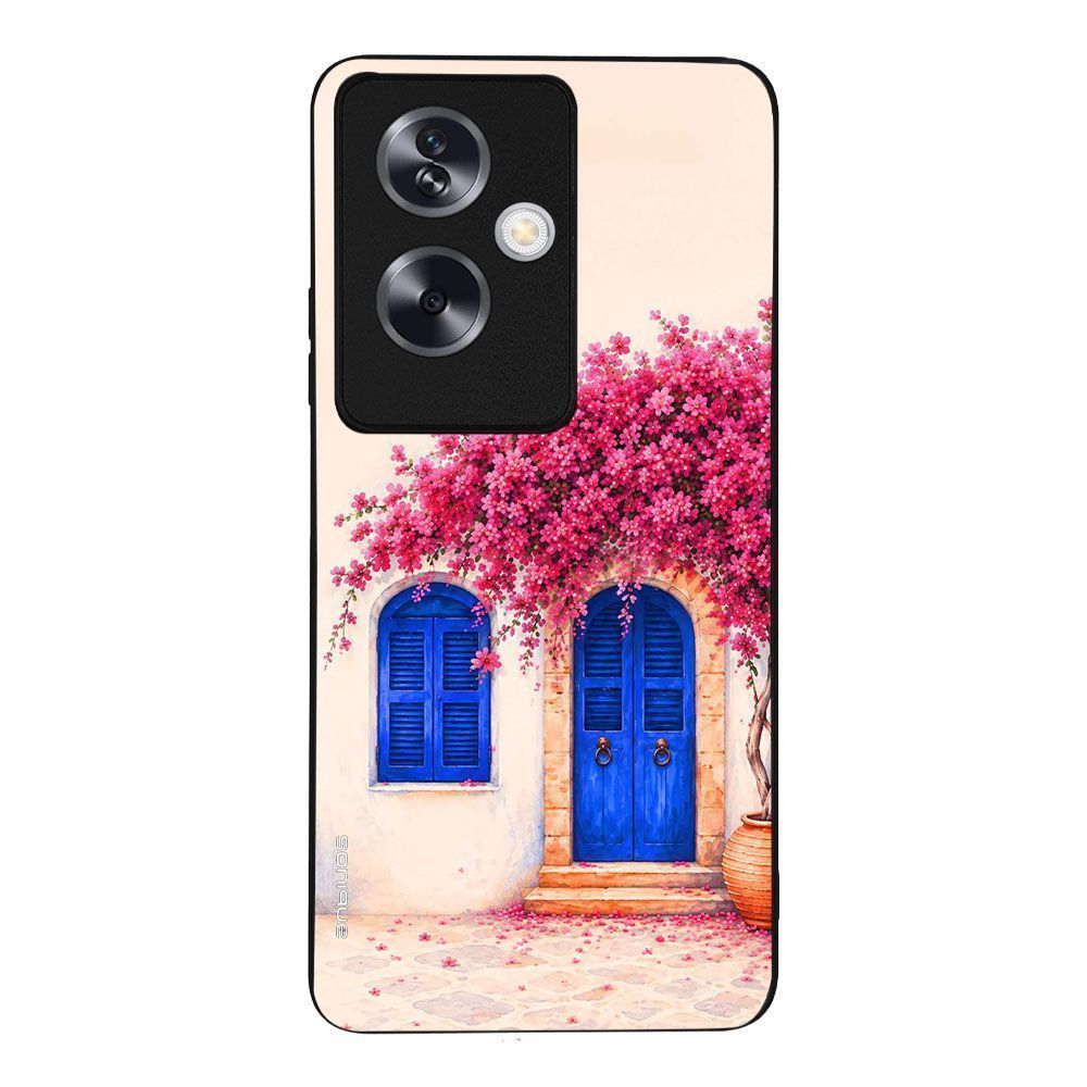 Θήκη SoniqueGreek Island Muse Series για Oppo A79 5G Ροζ Μπουκαμβίλια