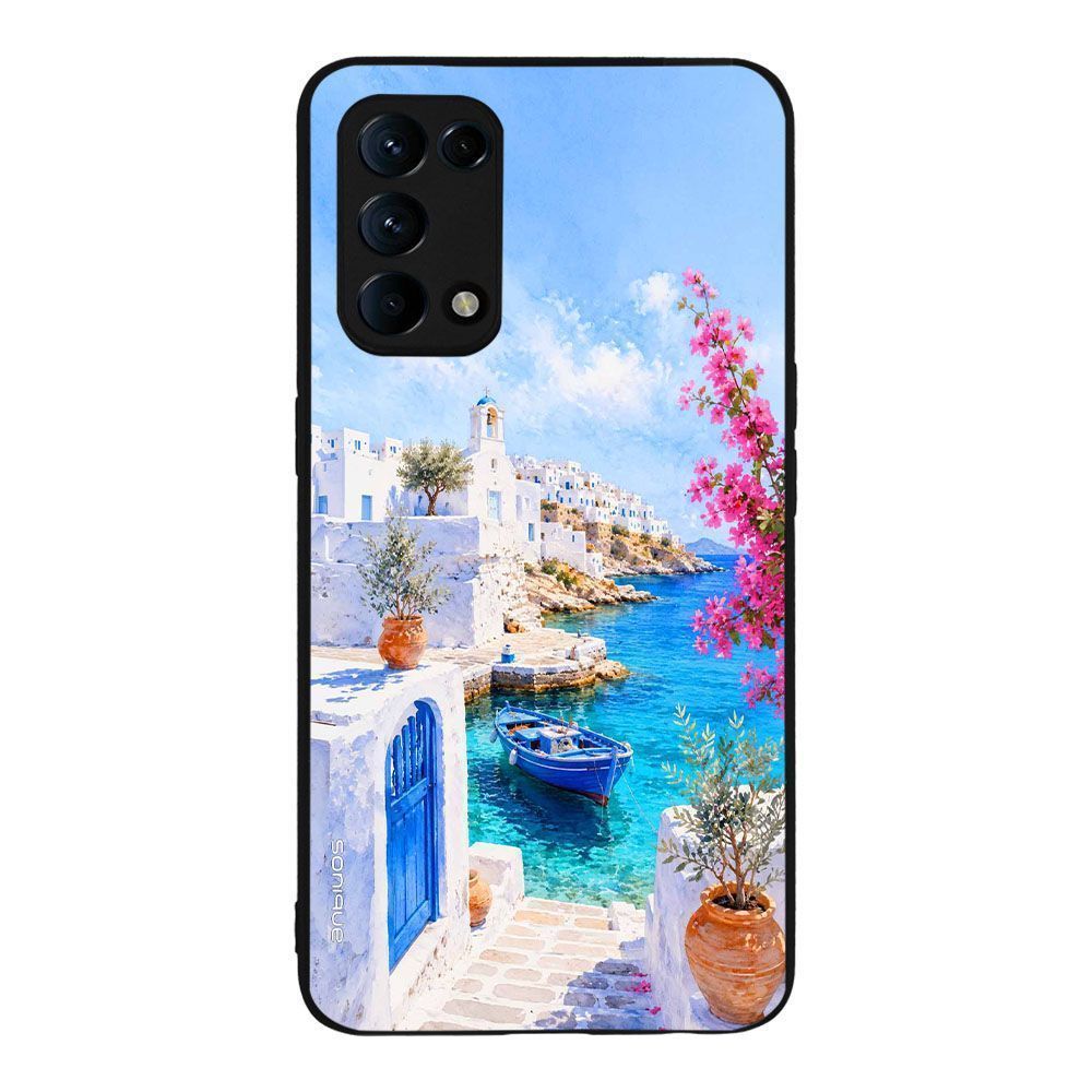 Θήκη SoniqueGreek Island Muse Series για Oppo Find X3 Lite 5G Αγκυροβόλι