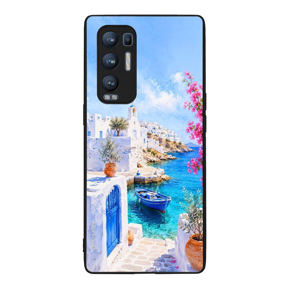 Θήκη SoniqueGreek Island Muse Series για Oppo Find X3 Neo 5G Αγκυροβόλι