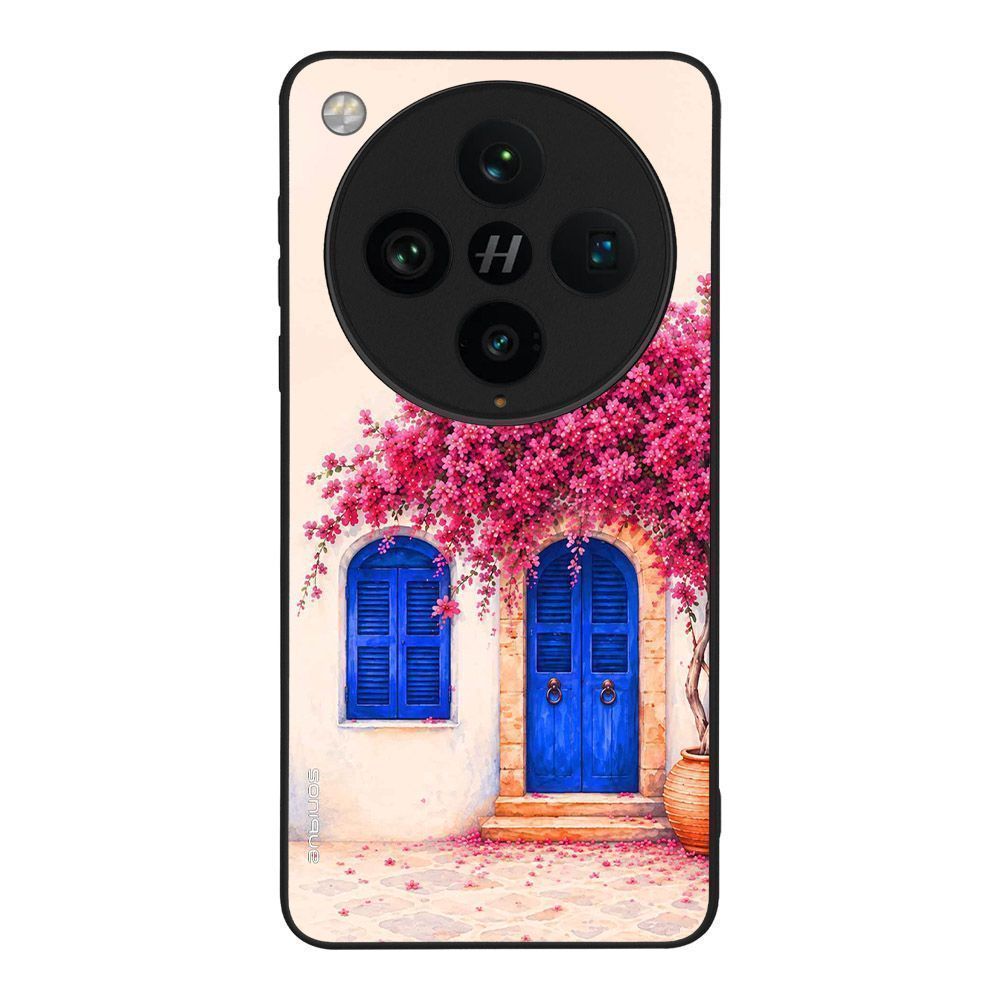 Θήκη SoniqueGreek Island Muse Series για Oppo Find X8 Pro 5G Ροζ Μπουκαμβίλια