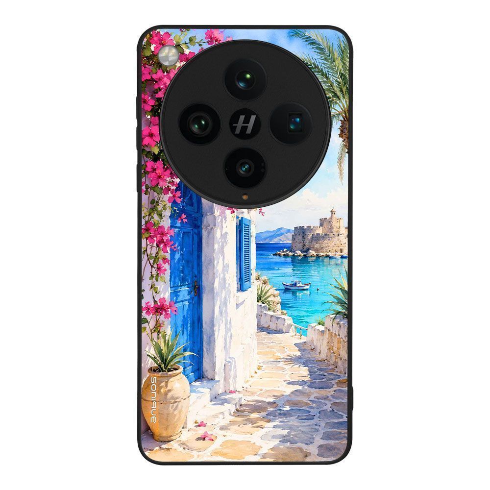 Θήκη SoniqueGreek Island Muse Series για Oppo Find X8 Pro 5G Σοκάκι Ρόδου
