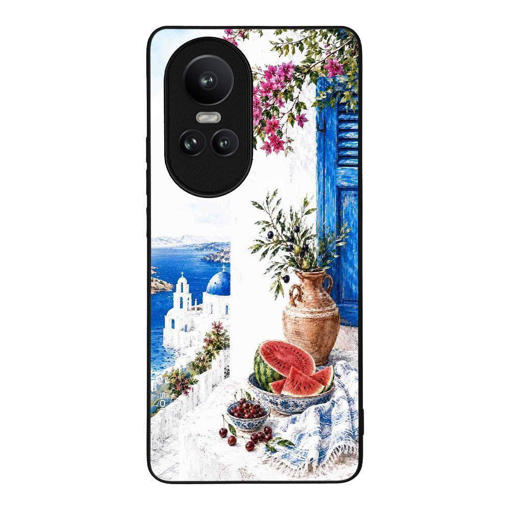 Θήκη SoniqueGreek Island Muse Series για Oppo Reno10 Pro 5G Νησιώτικη Δροσιά