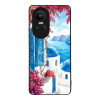 Θήκη SoniqueGreek Island Muse Series για Oppo Reno10 Pro 5G Σαντορινό Γαλάζιο