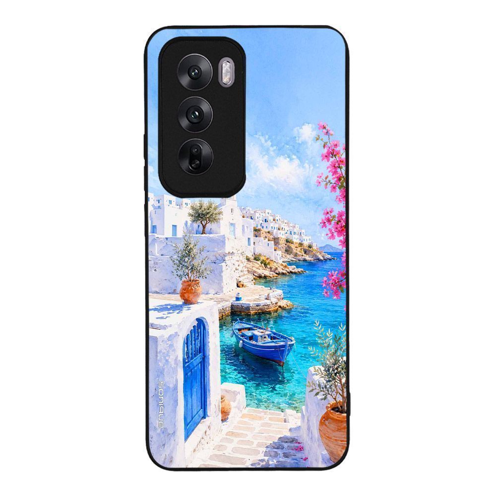 Θήκη SoniqueGreek Island Muse Series για Oppo Reno12 5G Αγκυροβόλι