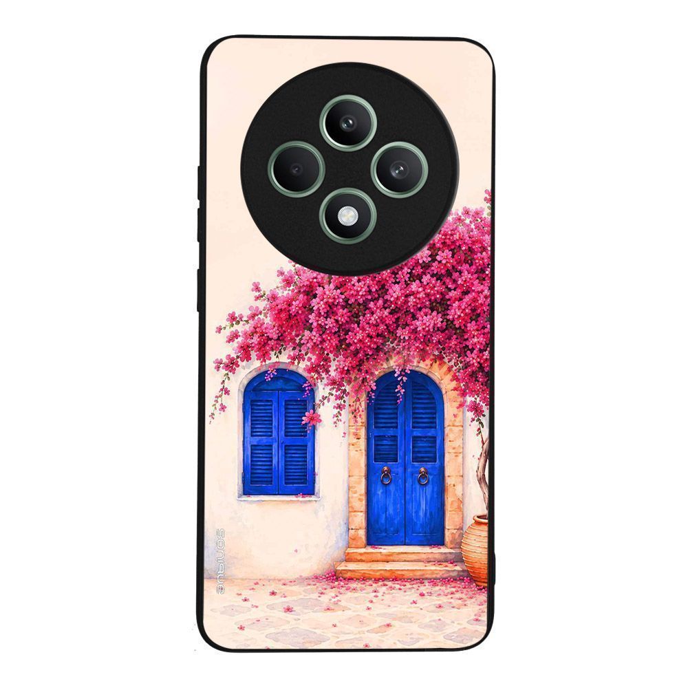 Θήκη SoniqueGreek Island Muse Series για Oppo Reno12 F 5G / Oppo Reno12 FS 5G Ροζ Μπουκαμβίλια