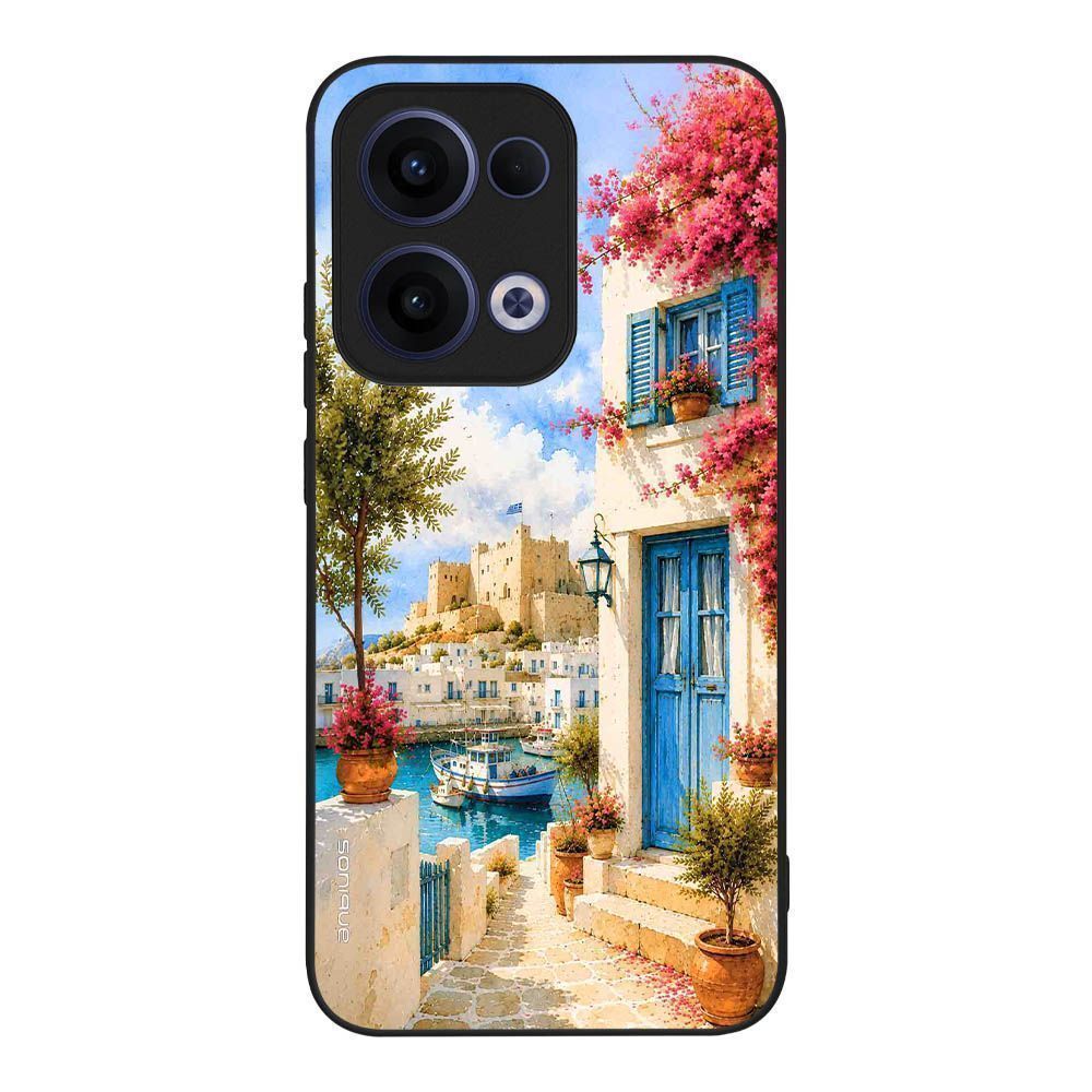 Θήκη SoniqueGreek Island Muse Series για Oppo Reno13 5G Ροδίτικο Λιμάνι