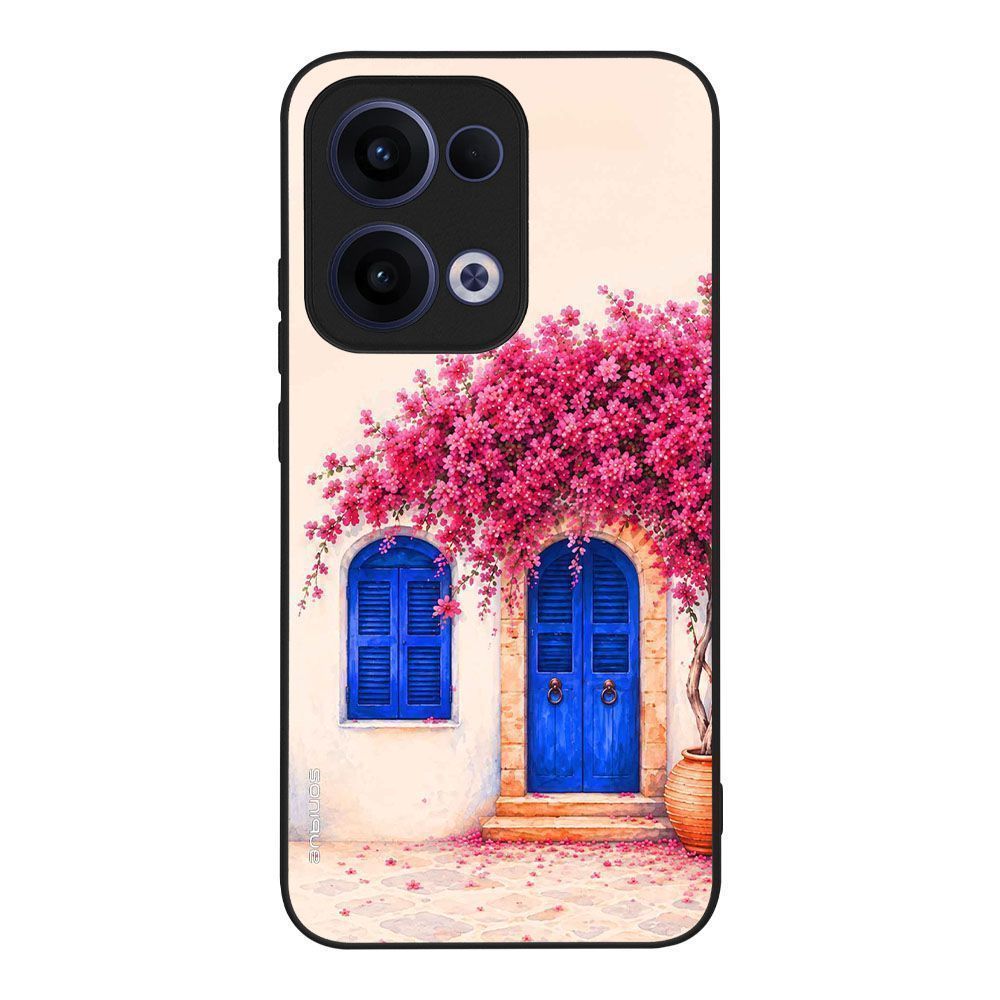 Θήκη SoniqueGreek Island Muse Series για Oppo Reno13 5G Ροζ Μπουκαμβίλια