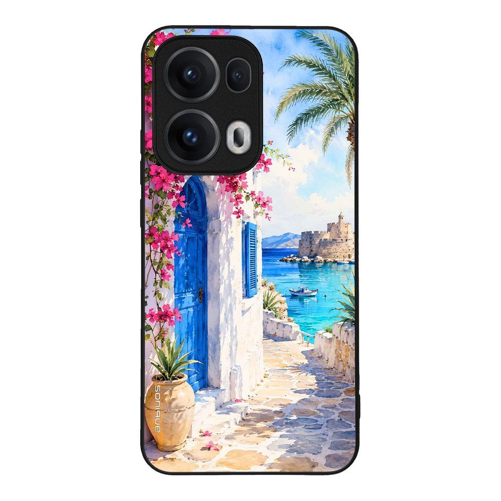 Θήκη SoniqueGreek Island Muse Series για Oppo Reno13 Pro 5G Σοκάκι Ρόδου