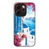 Θήκη SoniqueGreek Island Muse Series για Oppo Reno15 Pro 5G Σαντορινό Γαλάζιο