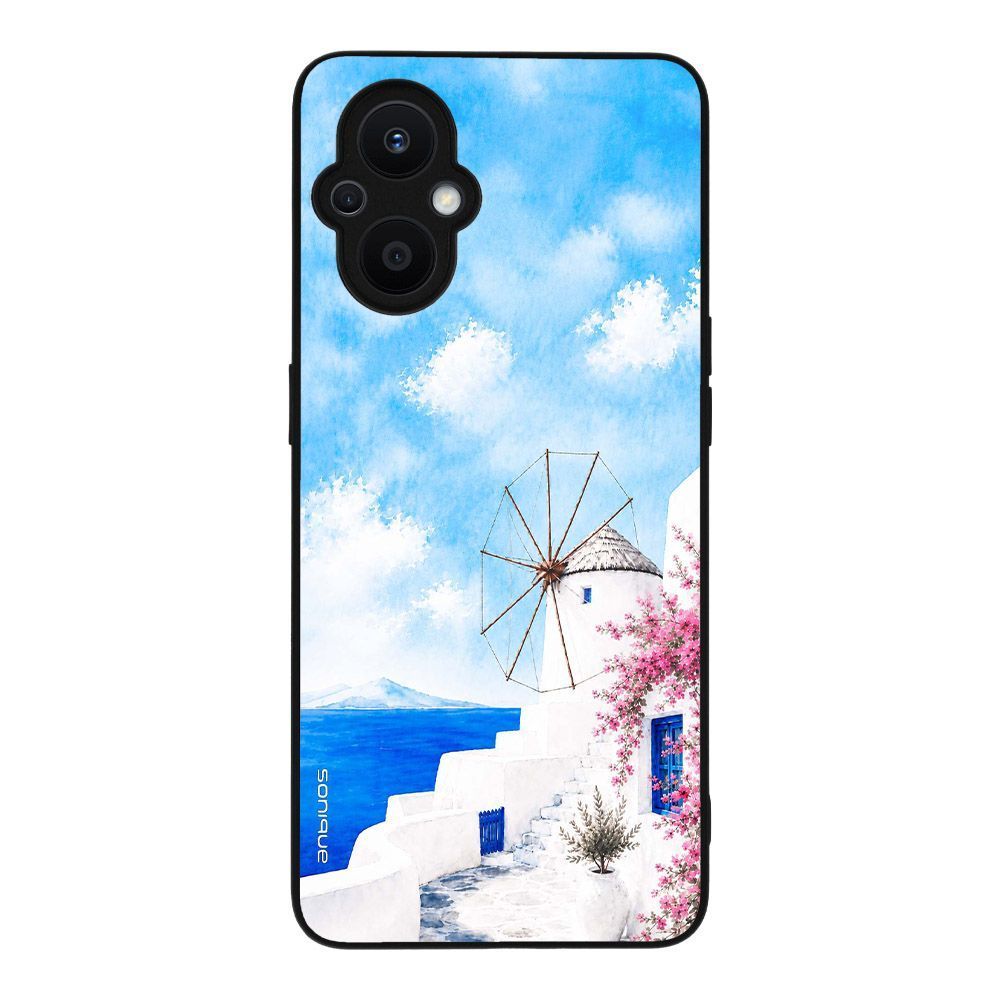 Θήκη SoniqueGreek Island Muse Series για Oppo Reno7 Lite 5G / Oppo Reno8 Lite 5G Άνεμος Μυκόνου