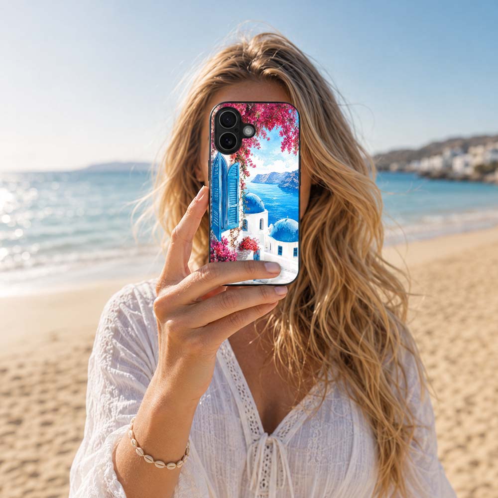 Θήκη Sonique Greek Island Muse  Series για OnePlus 15 5G Σαντορινό Γαλάζιο