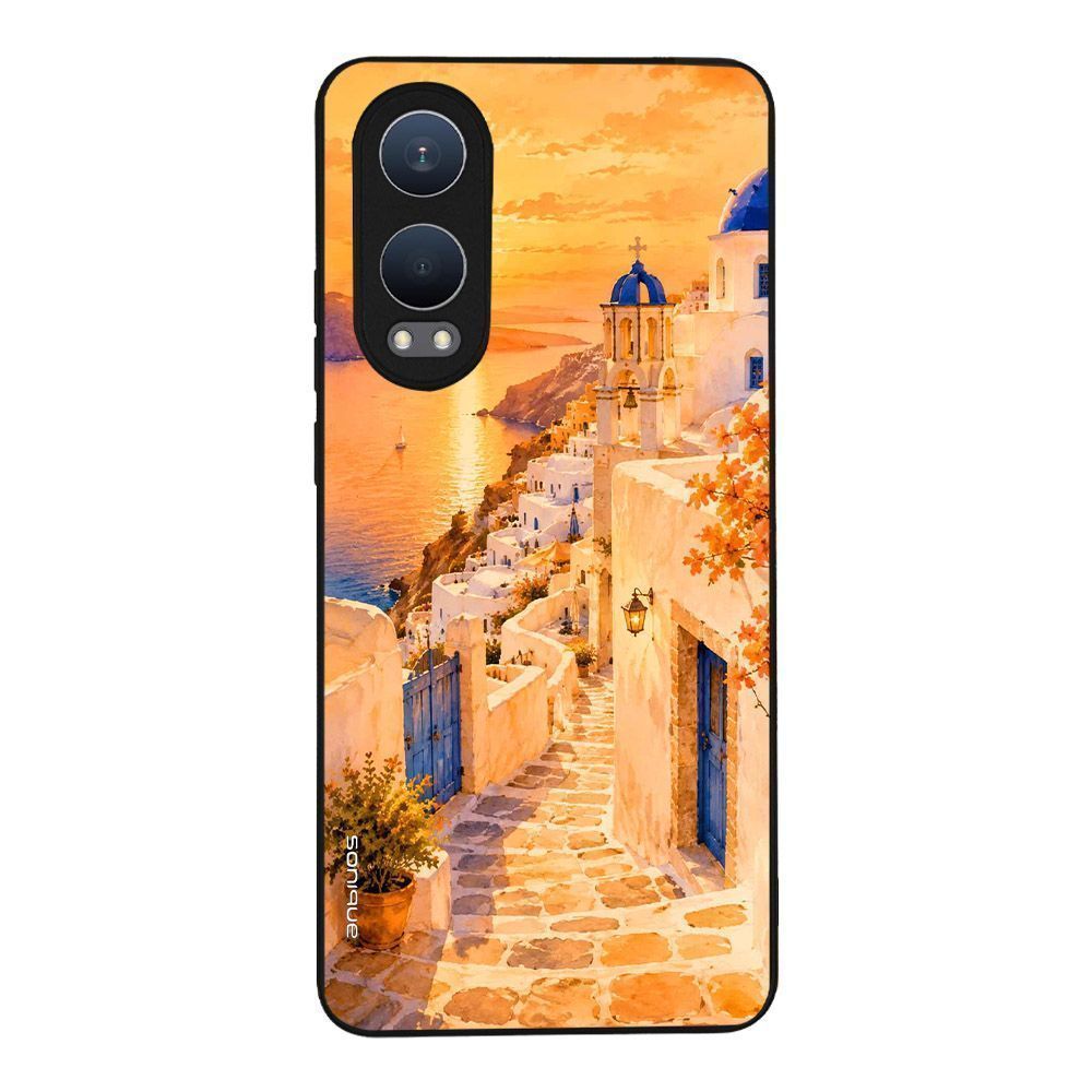 Θήκη Sonique Greek Island Muse  Series για OnePlus Nord CE 4 Lite 5G Ηλιοβασίλεμα στην Οία