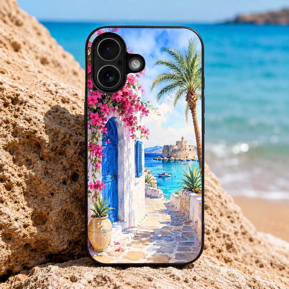 Θήκη Sonique Greek Island Muse Series για Nothing Phone 3a Σοκάκι Ρόδου