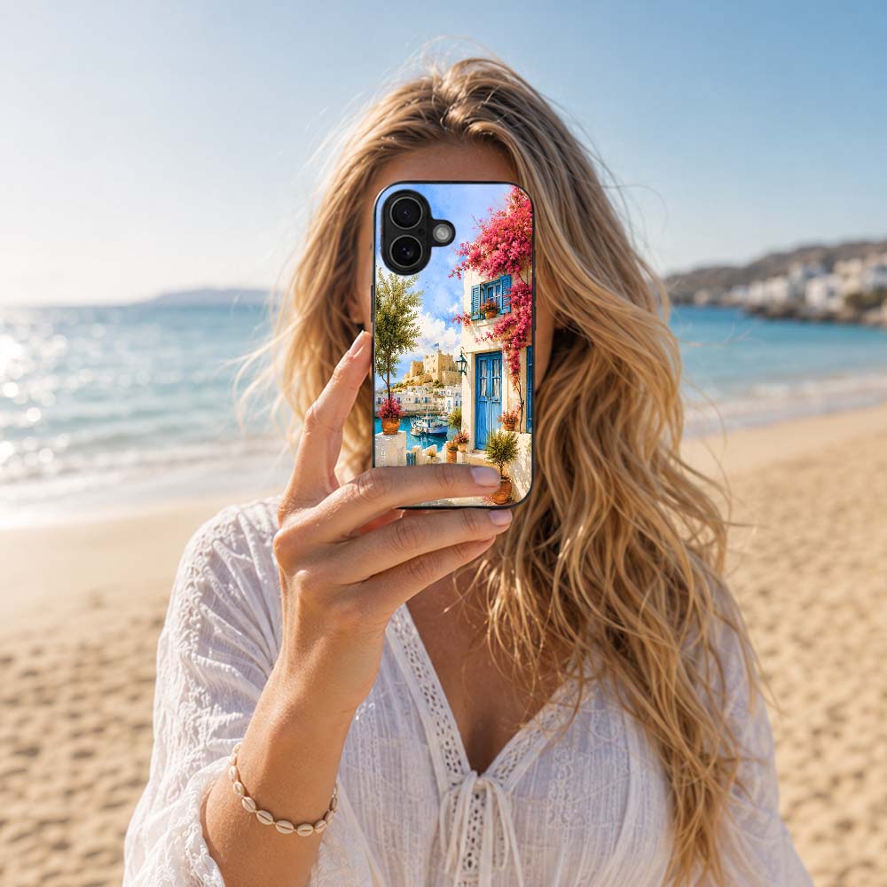Θήκη Sonique Greek Island Muse Series για Nothing Phone 3a Pro Ροδίτικο Λιμάνι