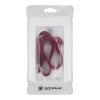 Θήκη Σιλικόνης με Strap Sonique Armor Clear Motorola Moto G86 5G / Moto G86 5G Power Μπορντό