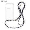 Θήκη Σιλικόνης με Κορδόνι Sonique Armor Clear Xiaomi Xiaomi 17 5G Rainbow Μαύρο