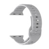 Λουράκι Σιλικόνης ColorWave Sonique για Apple Watch (42/44/45/49MM) Ανοιχτό Γκρι