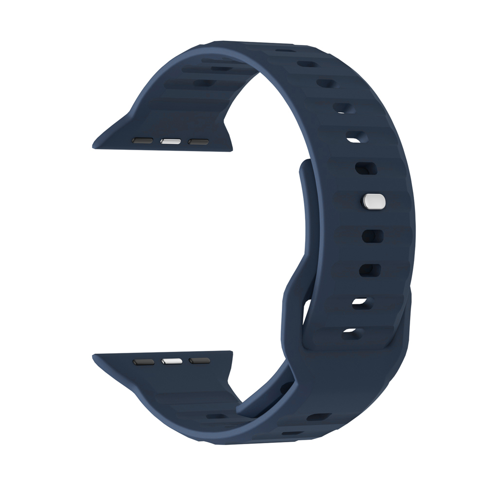 Λουράκι Σιλικόνης ColorWave Sonique για Apple Watch (42/44/45/49MM) Μπλε Σκούρο