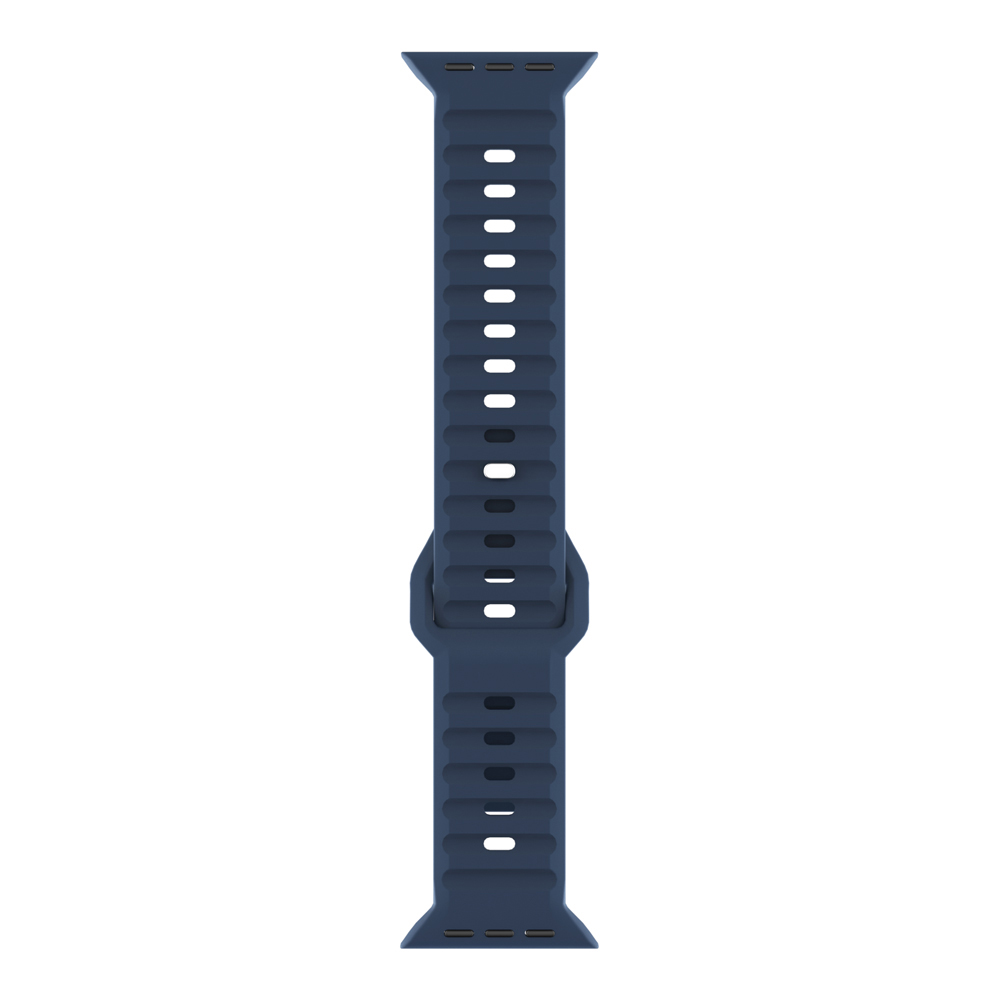 Λουράκι Σιλικόνης ColorWave Sonique για Apple Watch (42/44/45/49MM) Μπλε Σκούρο