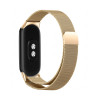 Λουράκι Stainless Steel Milanese Slim Sonique για Xiaomi Xiaomi Mi Band 8 / Smart Band 9 / Smart Band 10 Μπρονζέ