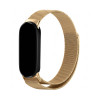 Λουράκι Stainless Steel Milanese Slim Sonique για Xiaomi Xiaomi Mi Band 8 / Smart Band 9 / Smart Band 10 Μπρονζέ