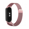 Λουράκι Stainless Steel Milanese Slim Sonique για Xiaomi Xiaomi Mi Band 8 / Smart Band 9 / Smart Band 10 Ροζ Χρυσό