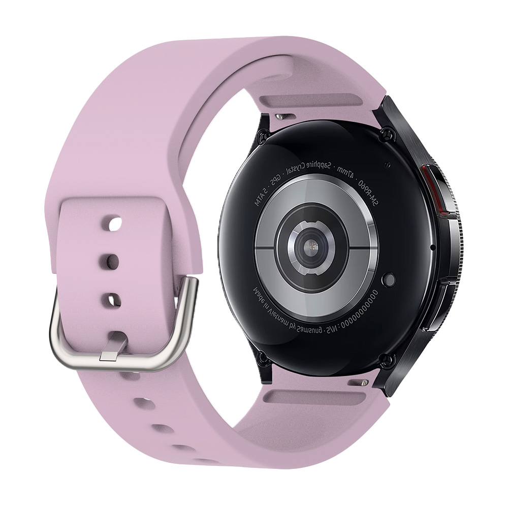 Λουράκι Σιλικόνης Soft Band Sonique για Samsung Galaxy Watch 4/5/6/7/FE Βιολετί