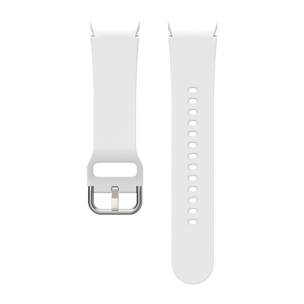 Λουράκι Σιλικόνης Soft Band Sonique για Samsung Galaxy Watch 4/5/6/7/FE Λευκό