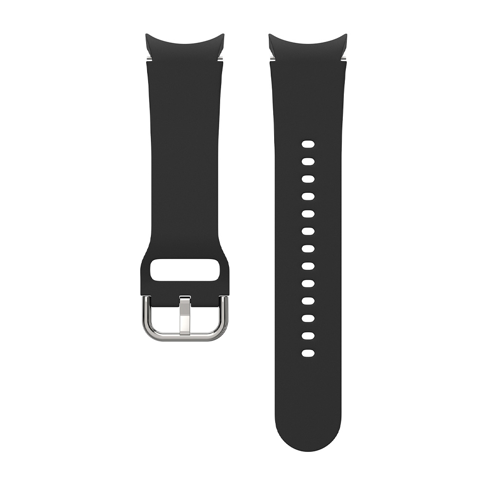 Λουράκι Σιλικόνης Soft Band Sonique για Samsung Galaxy Watch 4/5/6/7/FE Μαύρο