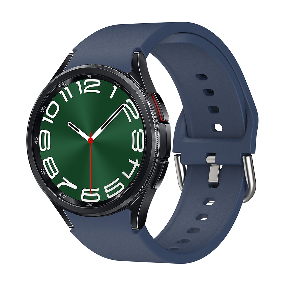 Λουράκι Σιλικόνης Soft Band Sonique για Samsung Galaxy Watch 4/5/6/7/FE Μπλε Σκούρο