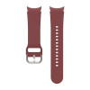 Λουράκι Σιλικόνης Soft Band Sonique για Samsung Galaxy Watch 4/5/6/7/FE Μπορντό