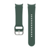 Λουράκι Σιλικόνης Soft Band Sonique για Samsung Galaxy Watch 4/5/6/7/FE Πράσινο Σκούρο