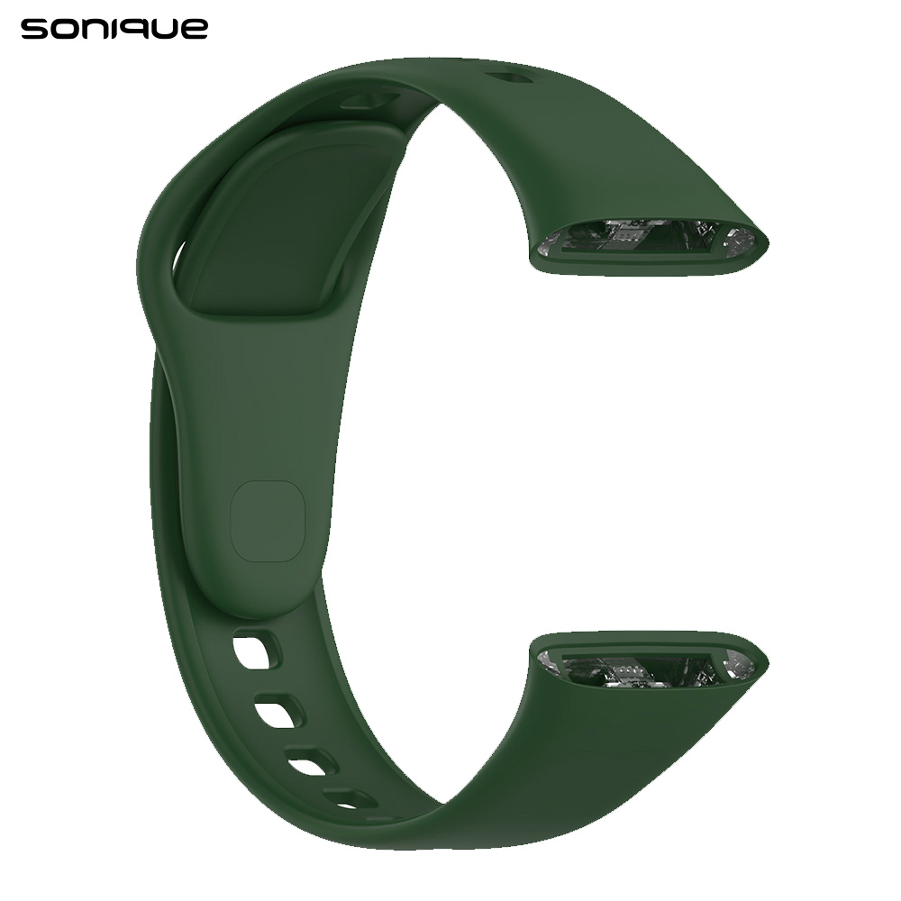 Λουράκι Σιλικόνης Sonique Color για Xiaomi Redmi Watch 3 Πράσινο Σκούρο