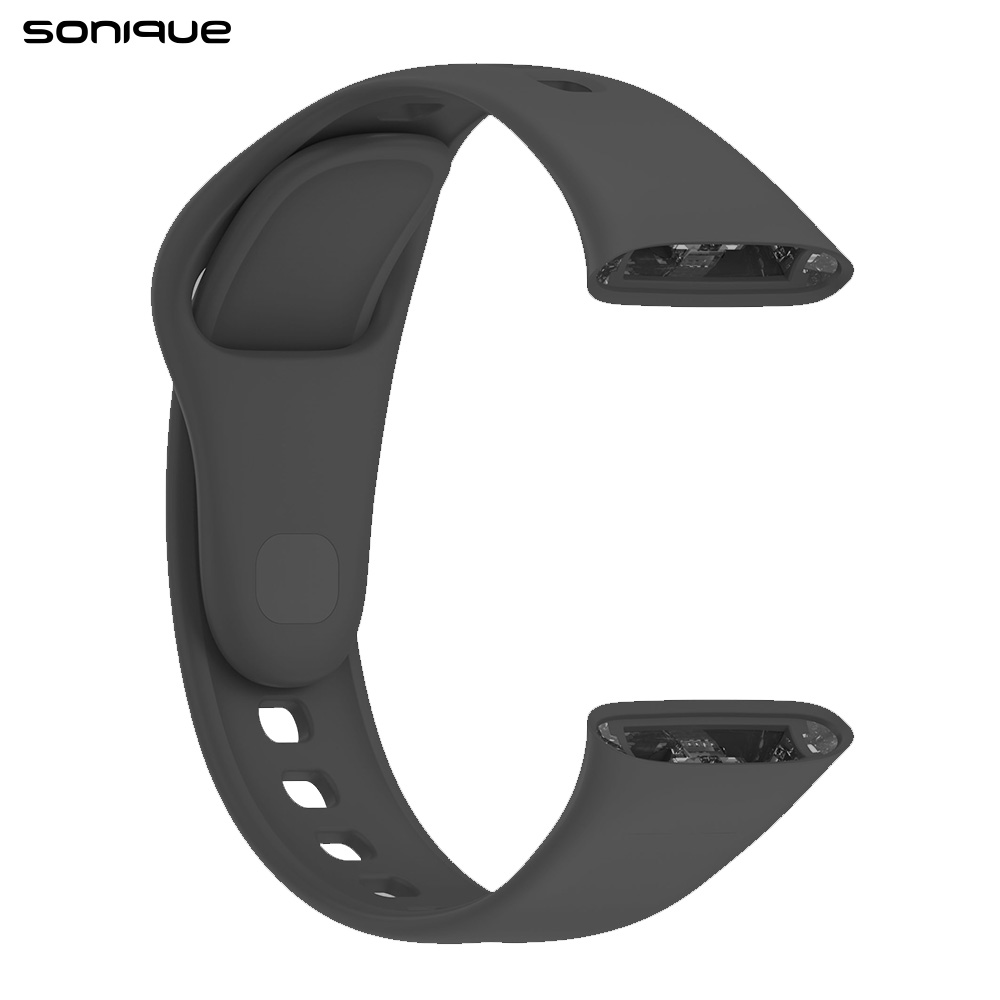 Λουράκι Σιλικόνης Sonique Color για Xiaomi Redmi Watch 3 Σκούρο Γκρι