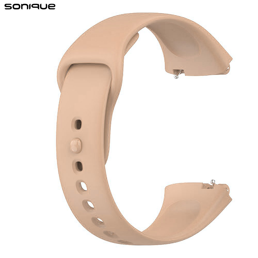 Λουράκι Σιλικόνης Sonique Color για Xiaomi Redmi Watch 3 Active Ροζ