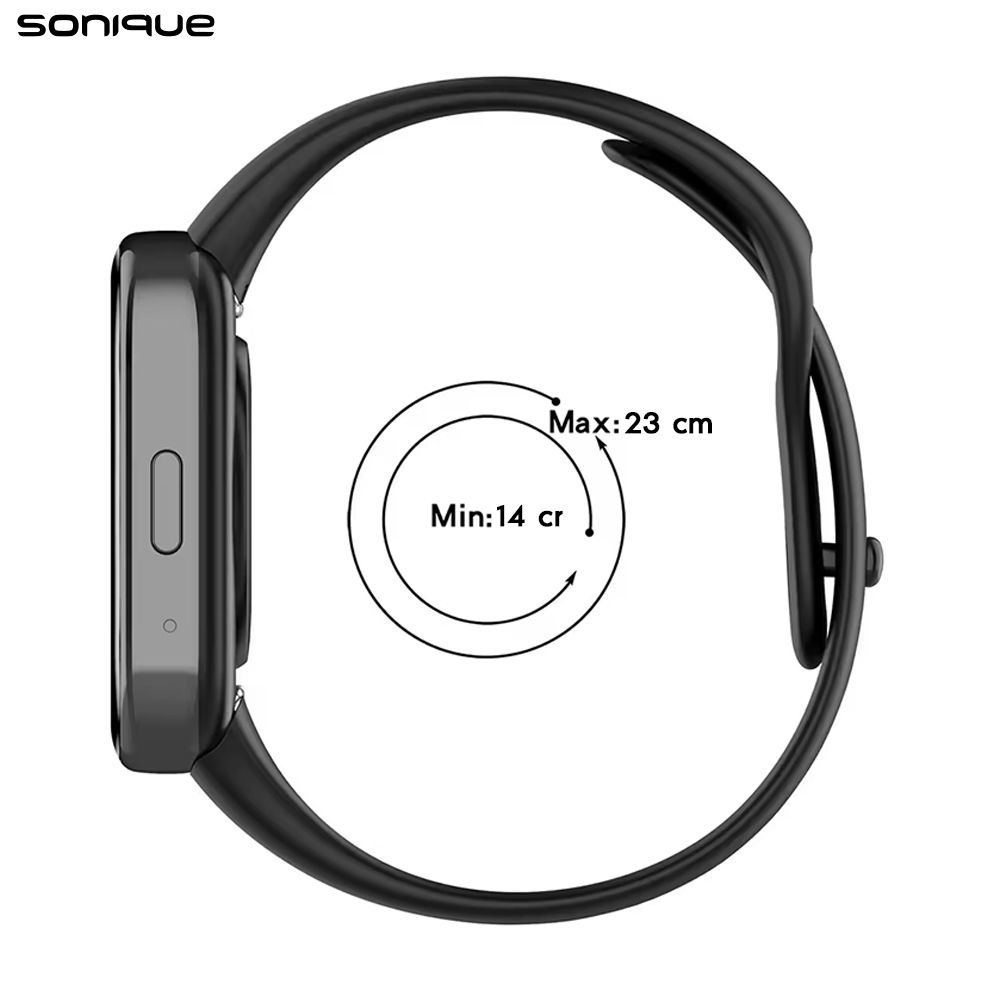 Λουράκι Σιλικόνης Sonique Color για Xiaomi Redmi Watch 3 Active Ροζ
