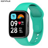 Λουράκι Σιλικόνης Sonique Color για Xiaomi Redmi Watch 3 Active Βεραμάν