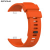 Λουράκι Σιλικόνης Sonique Color για Xiaomi Redmi Watch 4 /5 /6 /6 Lite /6 Active /Smart Band 8 Pro /9 Pro /10 Pro Πορτοκαλί