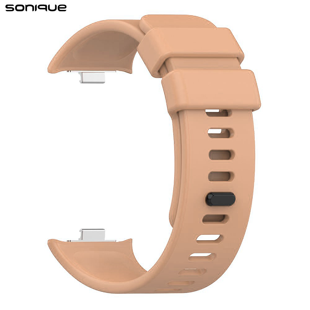 Λουράκι Σιλικόνης Sonique Color για Xiaomi Redmi Watch 4 /5 /6 /6 Lite /6 Active /Smart Band 8 Pro /9 Pro /10 Pro Ροζ