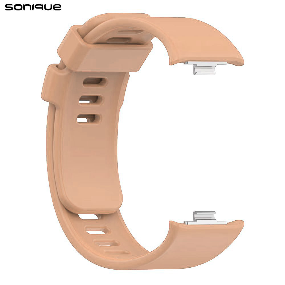 Λουράκι Σιλικόνης Sonique Color για Xiaomi Redmi Watch 4 /5 /6 /6 Lite /6 Active /Smart Band 8 Pro /9 Pro /10 Pro Ροζ