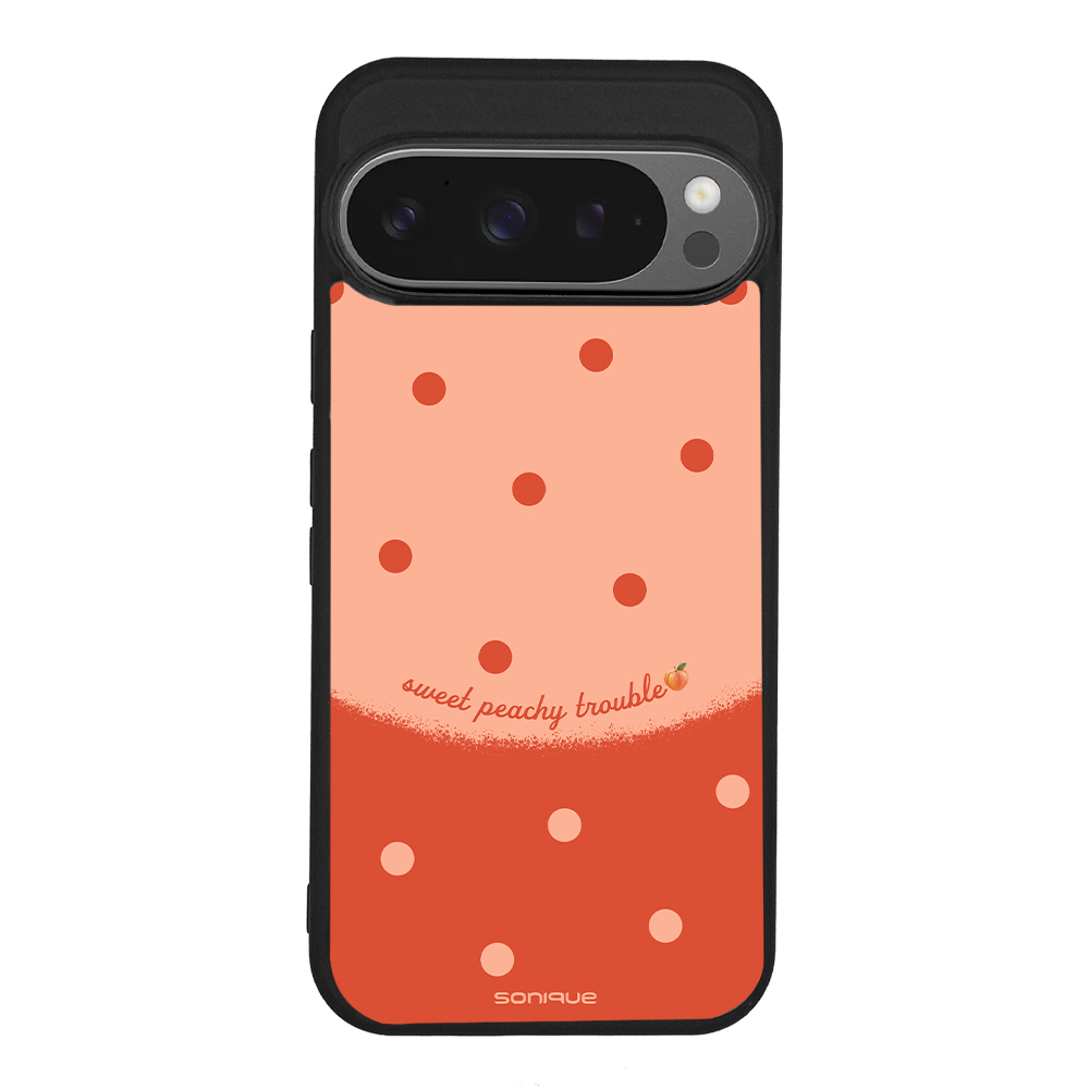 Θήκη Προστασία Luxury Diamond PC + Tempered Glass Sonique για Apple Watch 9 41mm Μπρονζέ