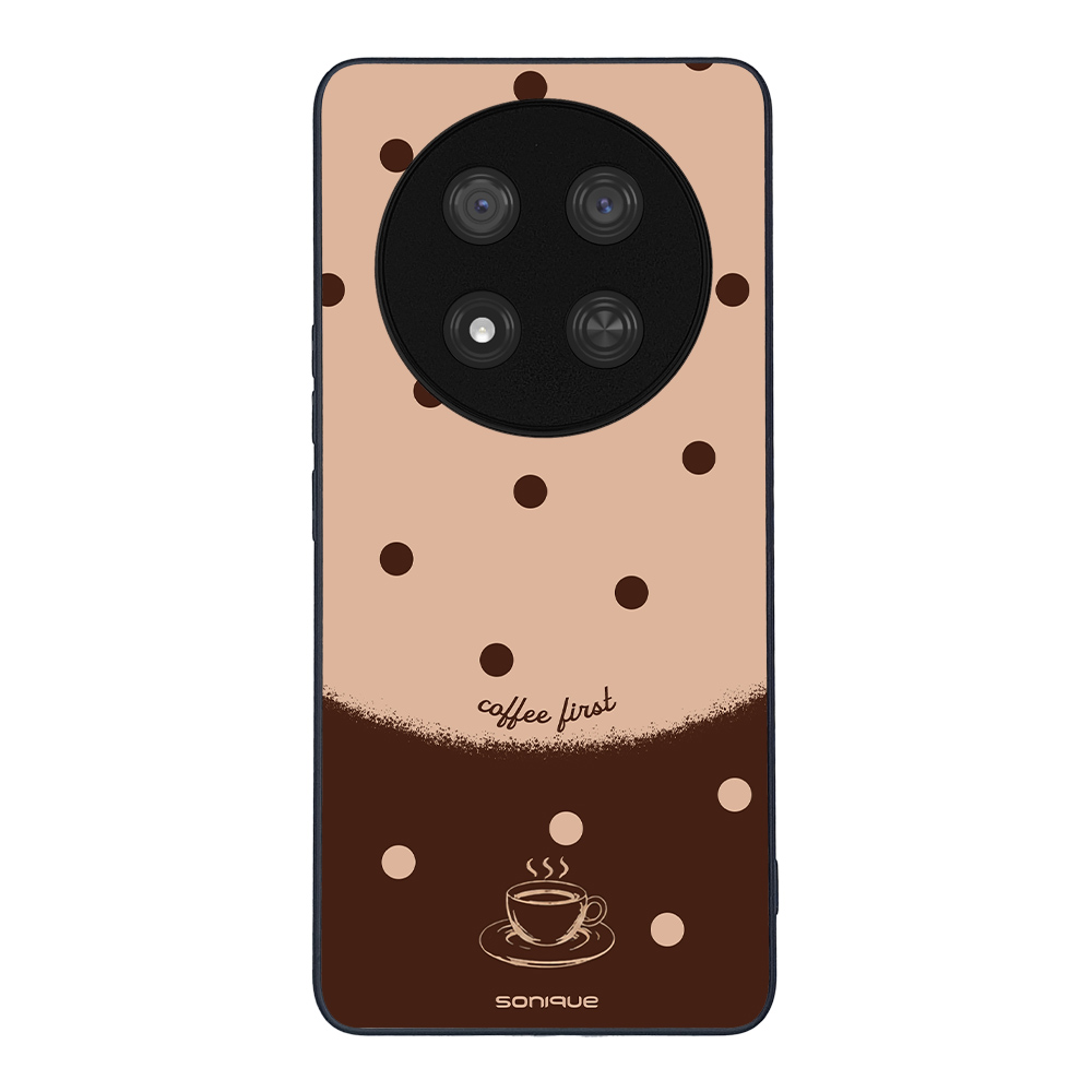 Θήκη Sonique Delulu Polka Era Series για Honor Magic7 Lite 5G Coffee First