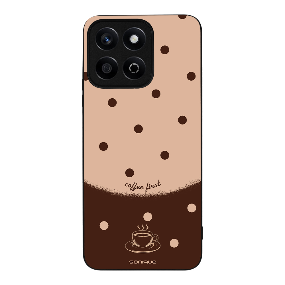 Θήκη Sonique Delulu Polka Era Series για Honor X7c Coffee First