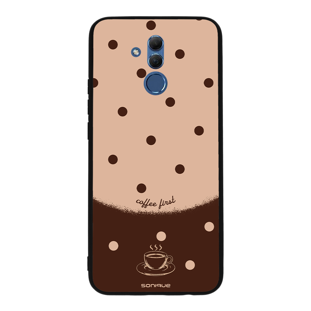 Θήκη Sonique Delulu Polka Era Series για Huawei Mate 20 Lite Coffee First