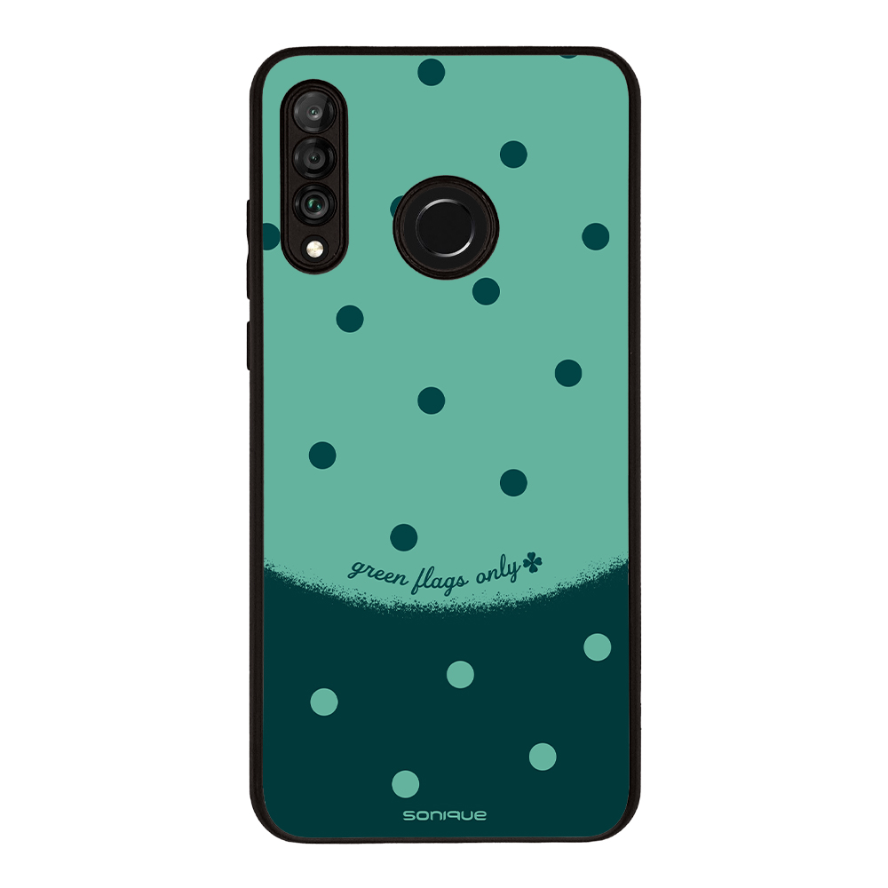 Θήκη Sonique Delulu Polka Era Series για Huawei P30 Lite Green Flags