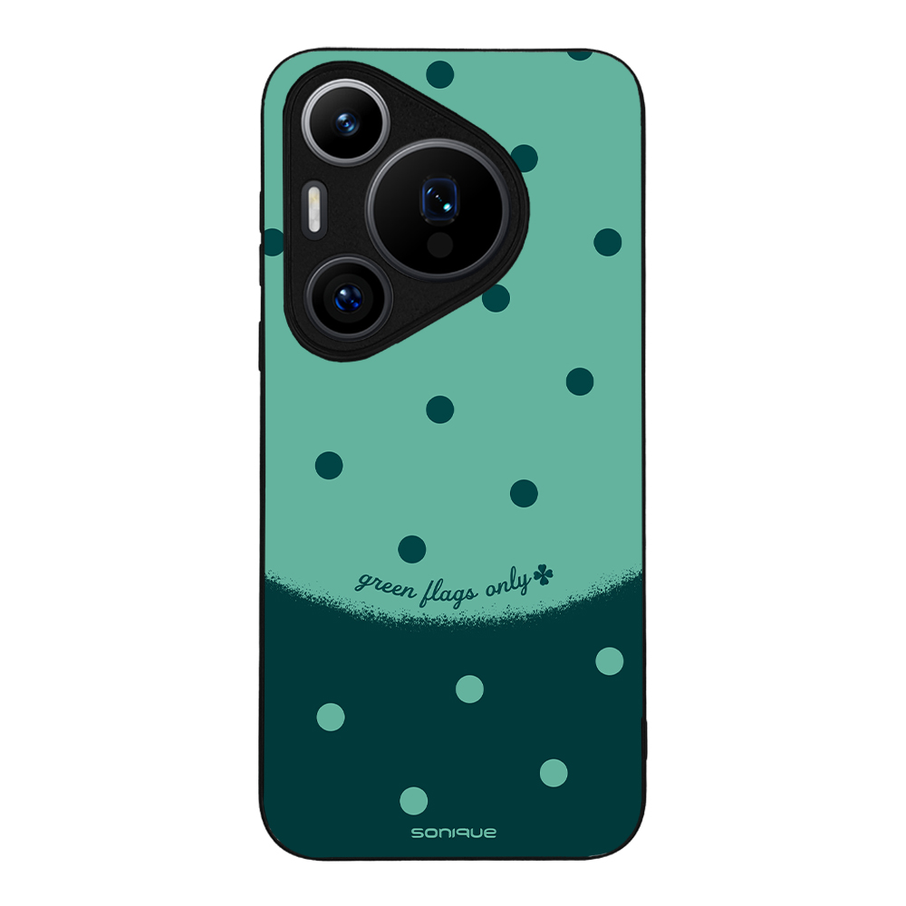 Θήκη Sonique Delulu Polka Era Series για Huawei Pura 70 Pro Green Flags