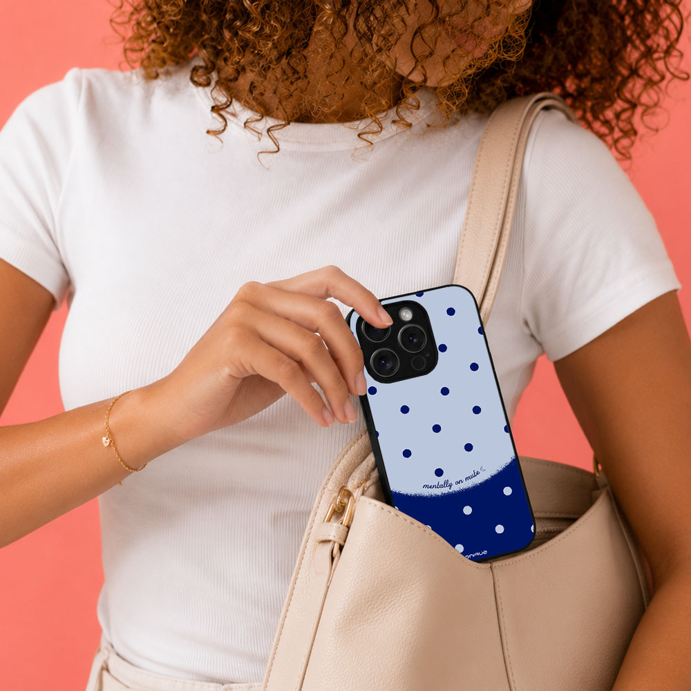 Θήκη Sonique Delulu Polka Era Series για Huawei Pura 70 Ultra Blue Mentally