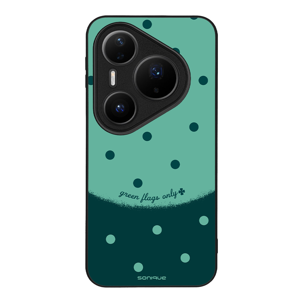 Θήκη Sonique Delulu Polka Era Series για Huawei Pura 80 Pro 5G Green Flags